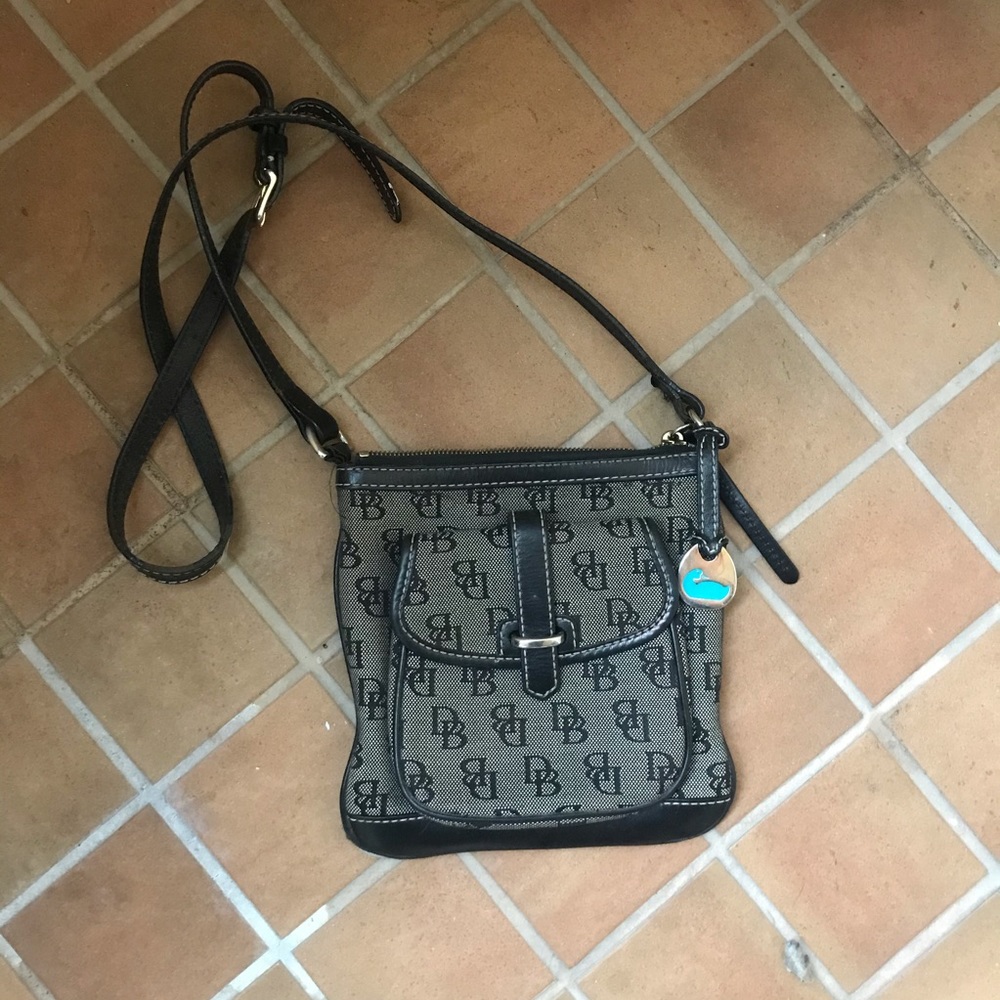 Dooney & Bourke Leather & Canvas Crossbody
